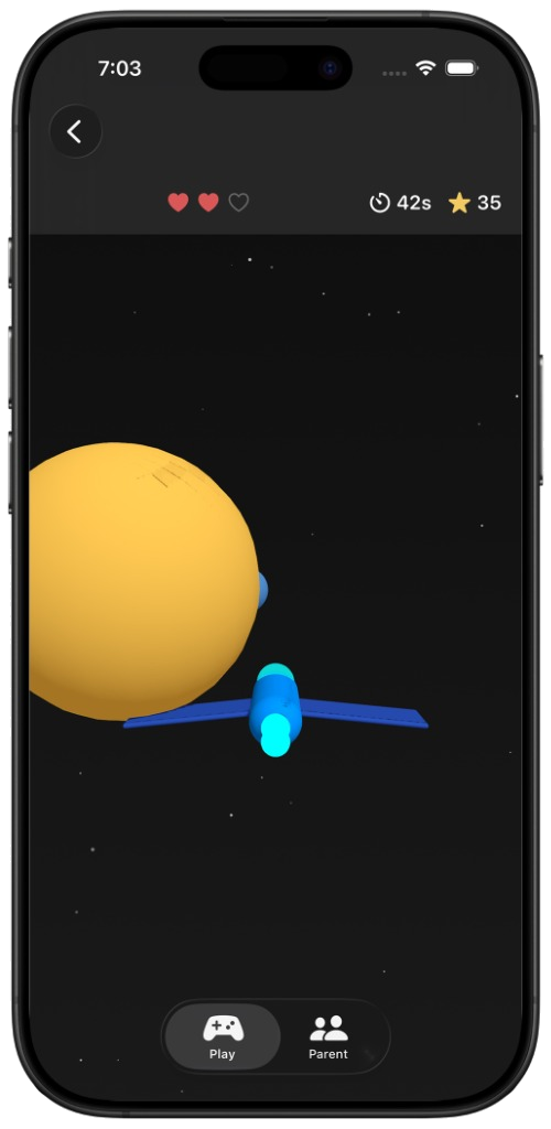 3D Space Gameplay
